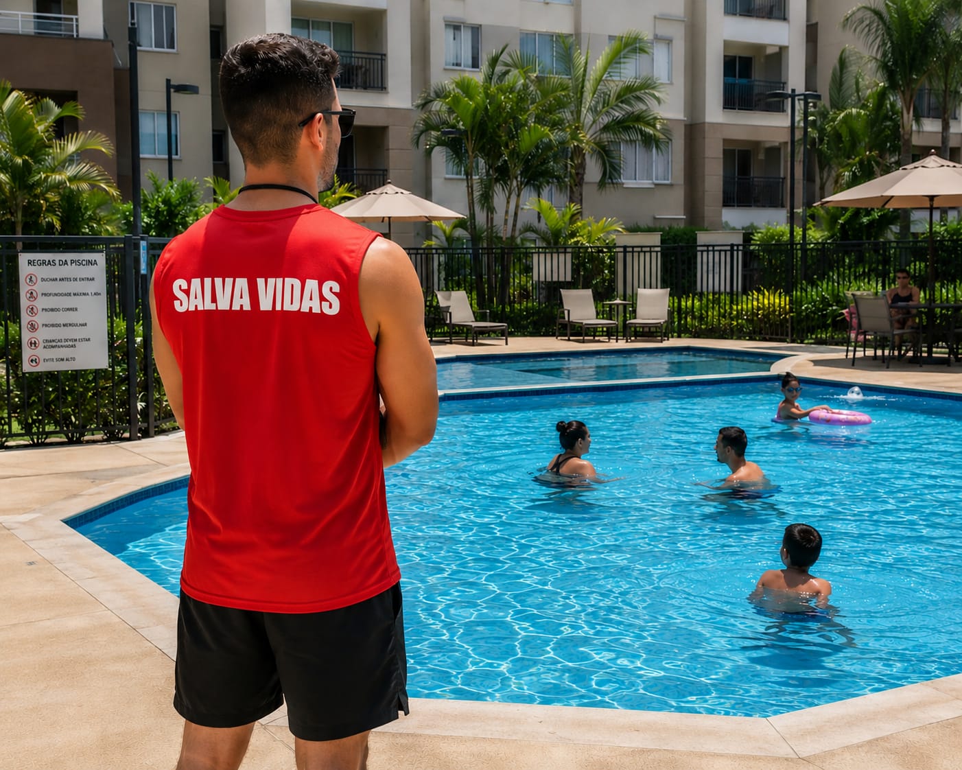 Guardião de piscinas Standard Pool — segurança e cuidado profissional